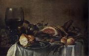 Pieter Claesz Still life with Ham china oil painting reproduction